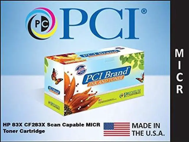 Alt view image 2 of 4 - PCI CF283XM-PCI Scan Capable Micr Toner Cartridge 2.2K Yield for HP L