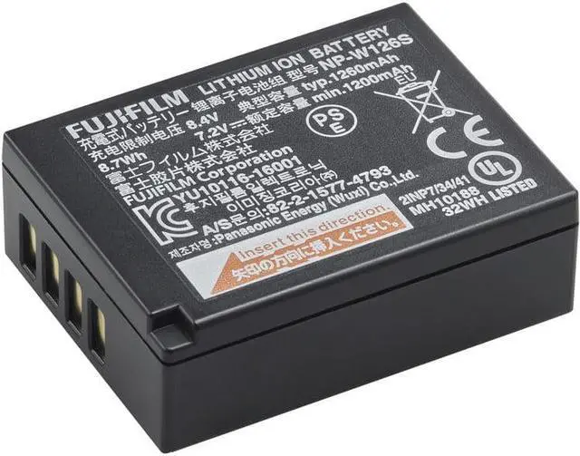 Alt view image 7 of 16 - Fujifilm NP-W126S Rechargeable Battery 16528470