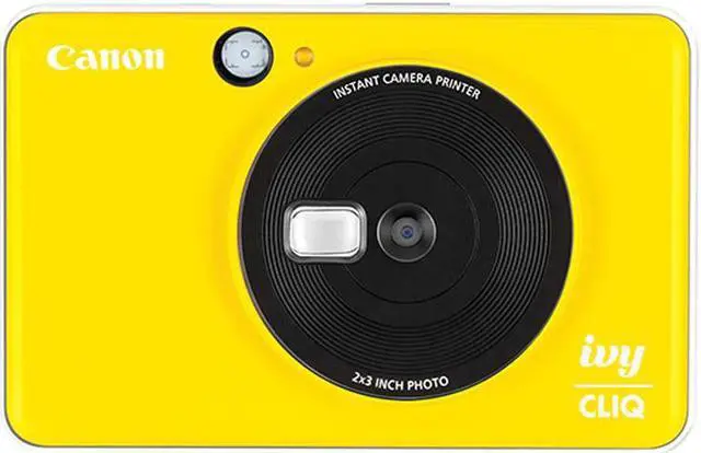 Alt view image 6 of 20 - Canon Ivy Cliq Instant Digital Camera - Bumblebee Yellow