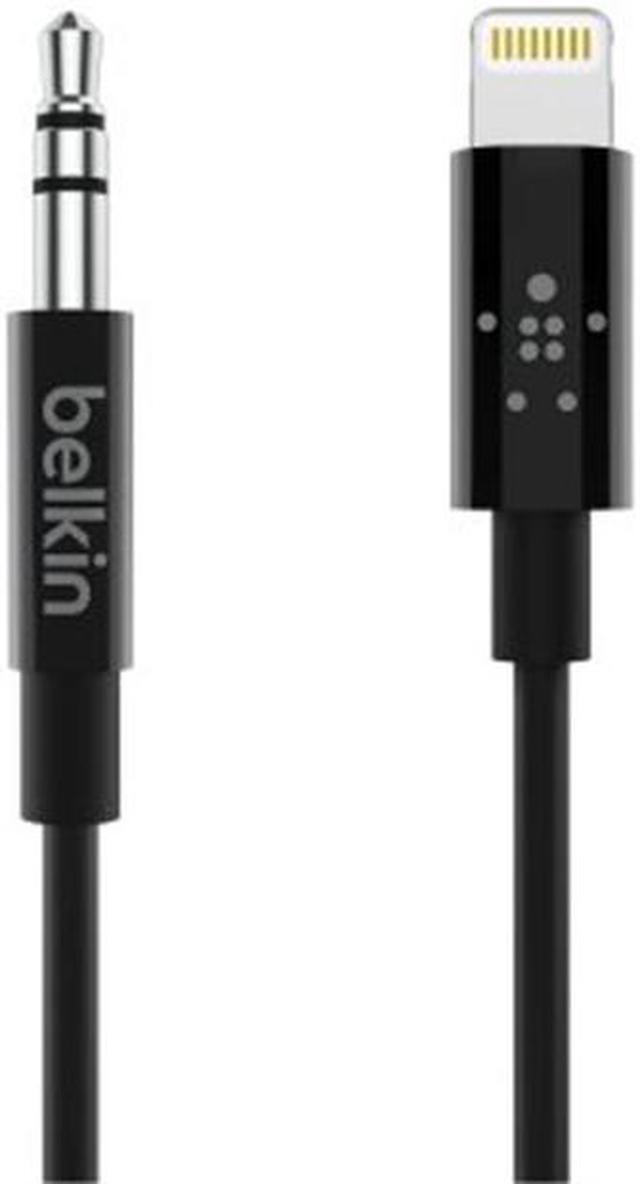 Alt view image 2 of 9 - Belkin AV10172BT06-BLK 1.8m 3.5mm Black audio cable
