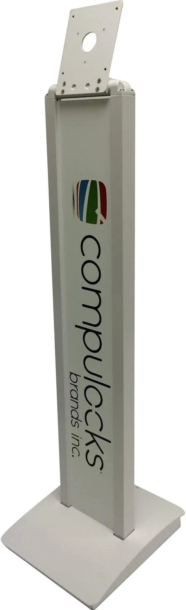 Alt view image 3 of 4 - Compulocks BrandMe VESA Floor Stand White - Stand for tablet - aluminium - white - floor-standing