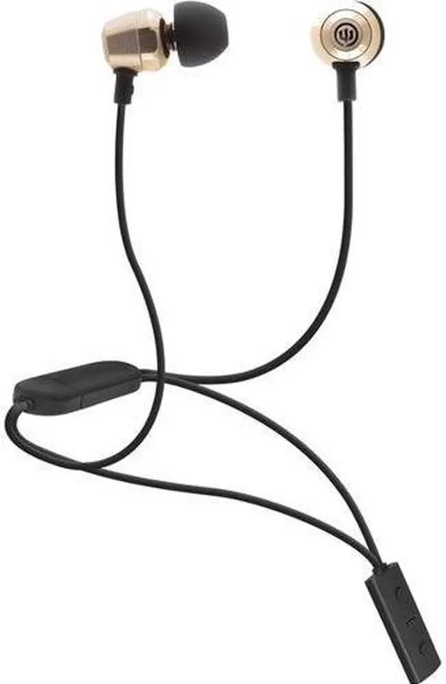 Alt view image 7 of 20 - Wicked Audio WI-BT2654 Bandido Wireless Bluetooth Noise Isolation Earbuds - Rose Gold