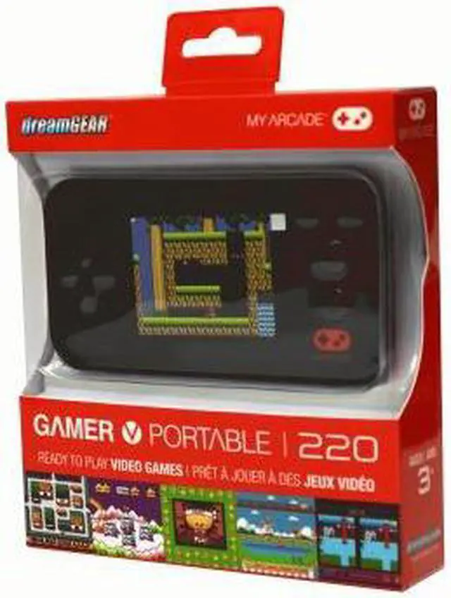 Main image of dreamGEAR DGUN-2573 My Arcade Gamer V Portable Gaming System (Black)
