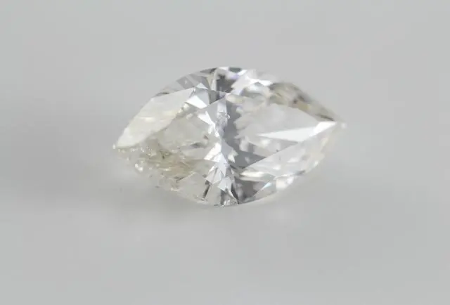 Alt view image 3 of 4 - Marquise Cut Loose Diamond (3.32 Ct, I, I1(Laser Drilled)) GIA Certified