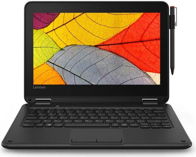 Alt view image 3 of 8 - Lenovo 300e Winbook 81FY0019US 11.6" Touchscreen LCD 2 in 1 Notebook - Intel Celeron N3450 Quad-core (4 Core) 1.10 GHz - 4 GB - 64 GB Flash Memory - Windows 10 S - 1366 x 768 - In-plane Switching (IPS) Technology - Convertible