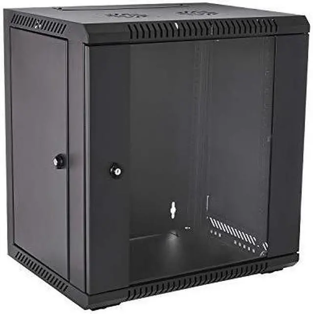 Main image of V7 12U Rack Wall Mount Glass Door Enclosure