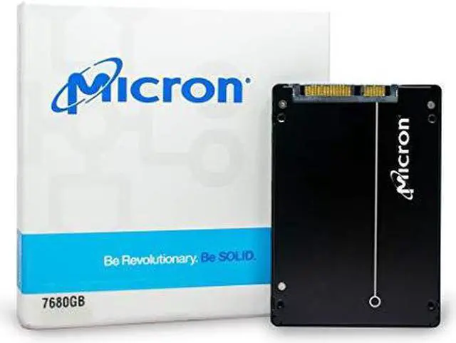 Alt view image 3 of 7 - Micron 5210 ION 7.68TB SATA 6Gb/s 2.5" Enterprise SSD — MTFDDAK7T6QDE