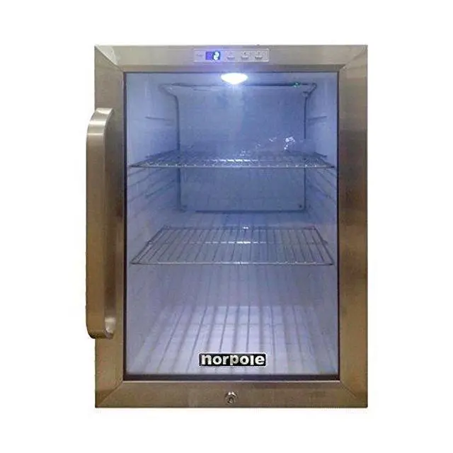 Alt view image 2 of 2 - Norpole 2.5 cu ft Countertop Merchandiser NPCM25SB