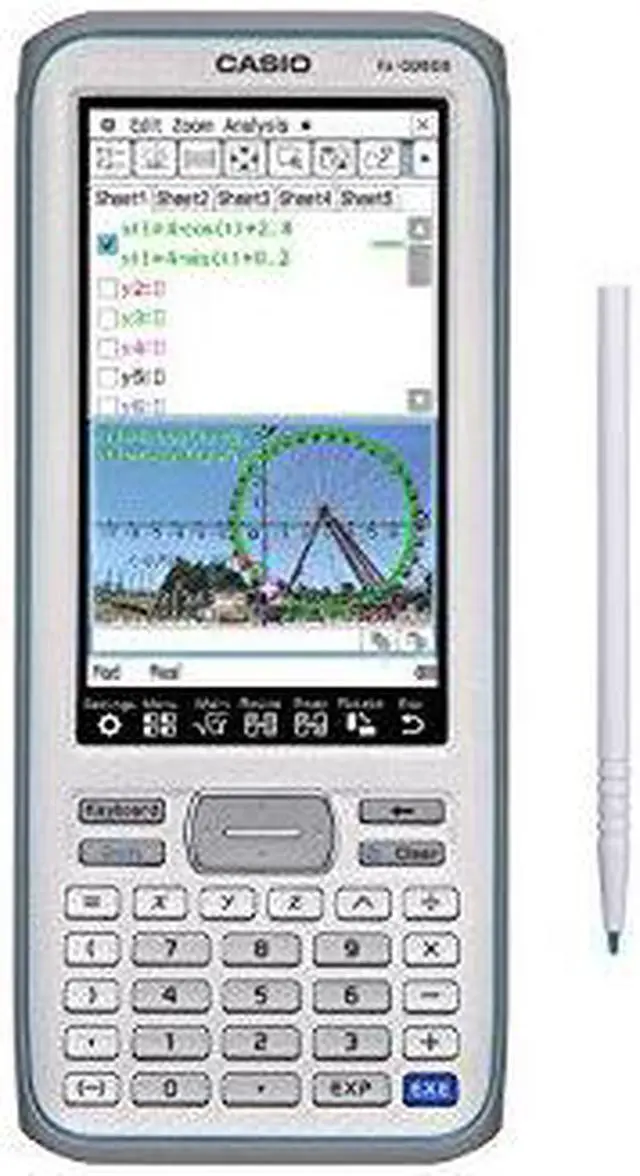 Alt view image 6 of 16 - Casio - FX-CG500-L-IH - Graphing Calculator w 4.8 LCD