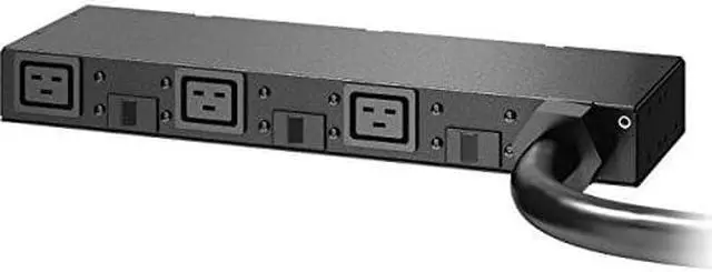 Alt view image 3 of 3 - Schneider Electric RACK PDU BASIC 208V 0U/1U 8.6KW