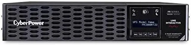 Alt view image 2 of 14 - CyberPower Smart App Sinewave PR3000RT2U 3000VA/3000W 9 Outlet Tower/Rack UPS