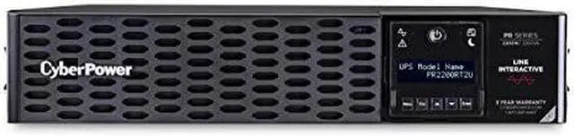 Main image of CYBERPOWER SYSTEMS (USA), INC. PR2200RT2U SINE WAVE, 2U RACK/TOWER, 8 X NEMA 5-20R, NEMA L5-30P W/10FT CORD, USB, SERI