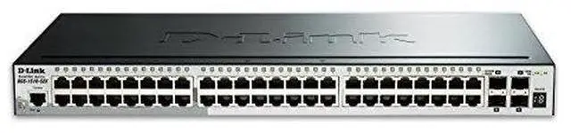 Alt view image 5 of 20 - D-LINK BUSINESS DGS-1510-52X SmartPro 48Port Gigabit Switch