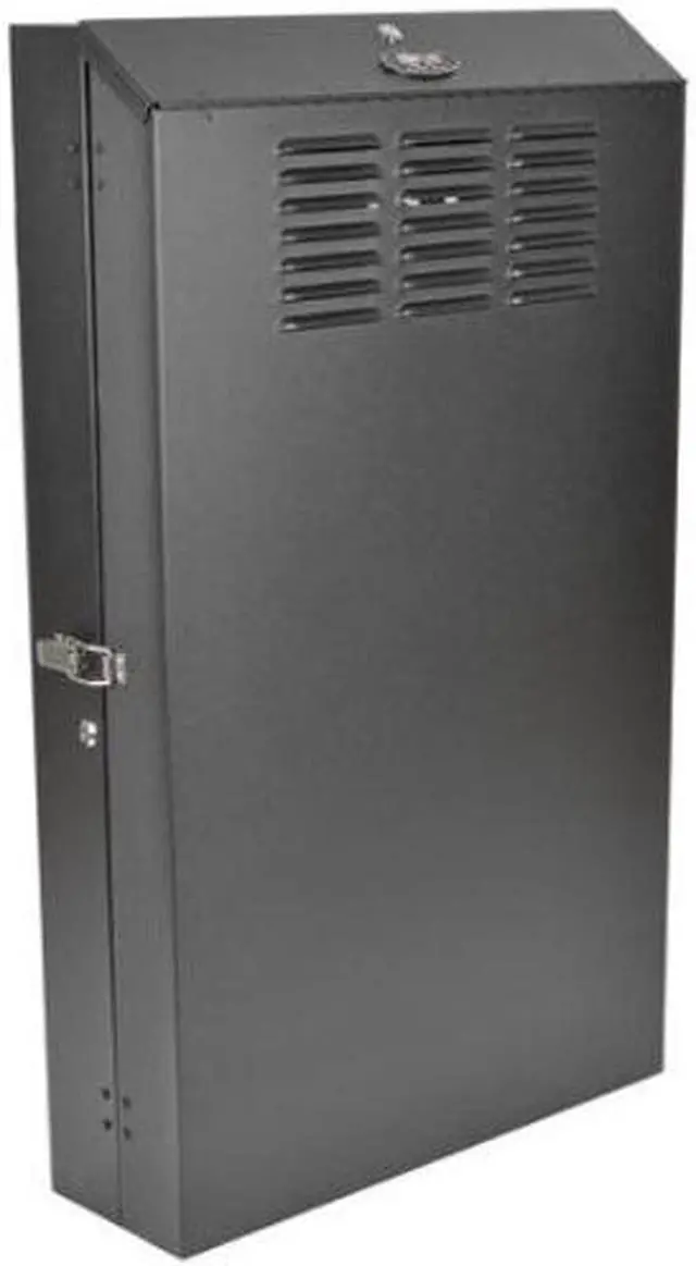 Alt view image 10 of 10 - Tripp Lite SRWF4U36 4U Wall Mount Low Profile Rack Enclosure Cabinet 36" Deep