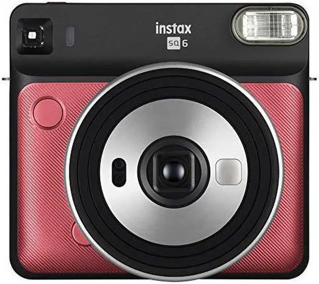 Alt view image 2 of 19 - Fuji Film 16608701 SQ6 Rudy Instant Camera, Red