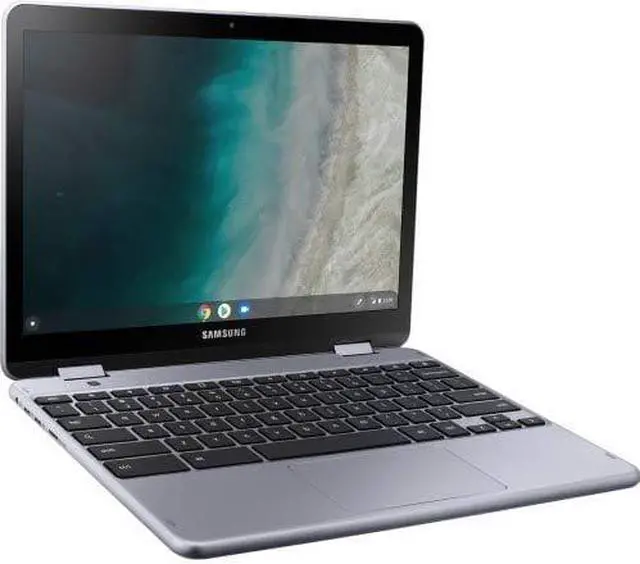 Alt view image 12 of 16 - Samsung 12.2" Touchscreen Chromebook Laptop Intel 3965Y 4GB 32GB eMMC Chrome OS
