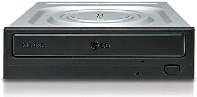 Alt view image 3 of 3 - LG Electronics GH24NSC0R DVDRW 24X SATA with Cyberlink Software Black Retail Storage