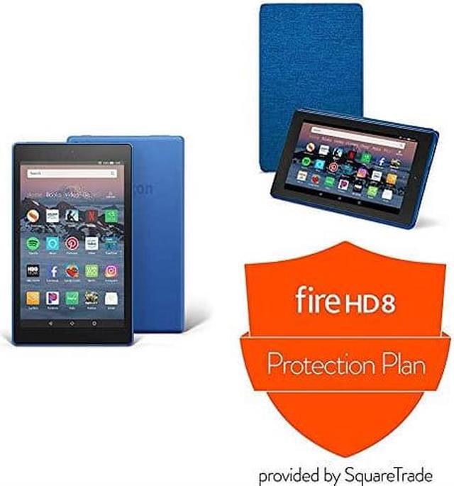 Alt view image 7 of 20 - Amazon Fire HD 8 Tablet 16GB 8" HD Display with Alexa, Blue