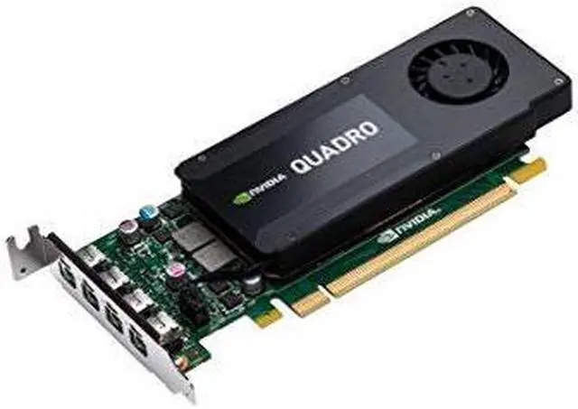 Alt view image 2 of 2 - PNY QUADRO VCQK1200DVI-PB NVIDIA QUADRO K1200 DVI LP