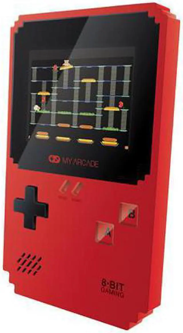 Alt view image 9 of 15 - MY ARCADE Pixel Classic Portable Handheld 300 Built-in Video Games w/ Data East Hits: Bad Dudes, Cavman Ninja, BurgerTime, and Many More
