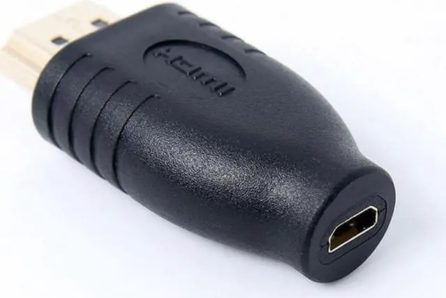 Alt view image 5 of 6 - Multimedia Electronics Audio Video HDMI Male Switch to MICRO HDMI Female Coverter HDMI High-definition Adapter Converters