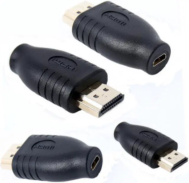 Alt view image 4 of 6 - Multimedia Electronics Audio Video HDMI Male Switch to MICRO HDMI Female Coverter HDMI High-definition Adapter Converters