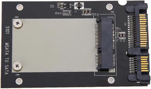 Main image of mSATA SSD To 2.5" SATA Drive Converter Adapter mSATA Card PCB SSD Size 50mm x 30mm For Windows2000/XP/7/8/10
