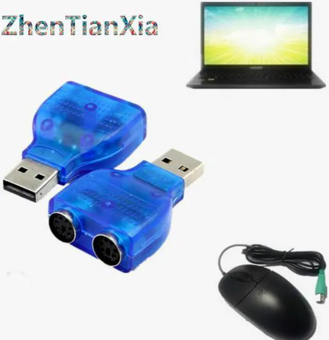 Alt view image 2 of 4 - USB Male to PS2 Female Cable Adapter Converter Use For Keyboard Mouse  Drop Shipping