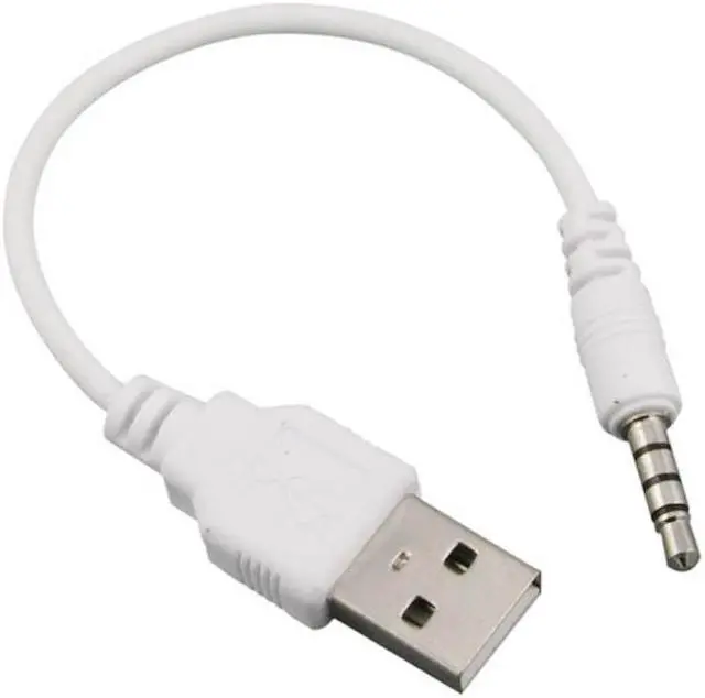 Main image of 3.5mm Male AUX Audio Plug Jack to USB 2.0 Converter Cable Cord for Apple Ipod MP3 Audio Cable Line  XXM