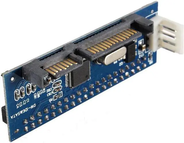 Alt view image 6 of 6 - 40pin 3.5" IDE HDD Drive Female to 22pin Male SATA Adapter Converter Card ard Disk for Computer Case Chassis Hard Drive