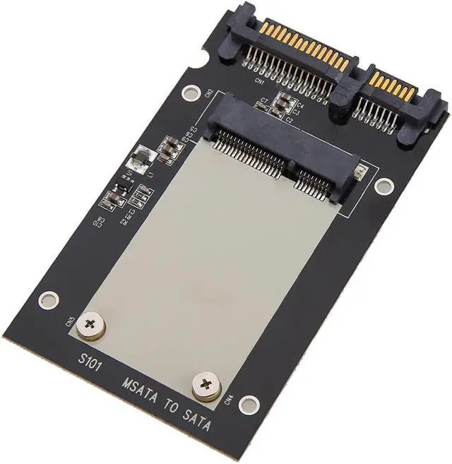 Alt view image 3 of 6 - mSATA SSD To 2.5" SATA Drive Converter Adapter mSATA Card PCB SSD Size 50mm x 30mm For Windows2000/XP/7/8/10