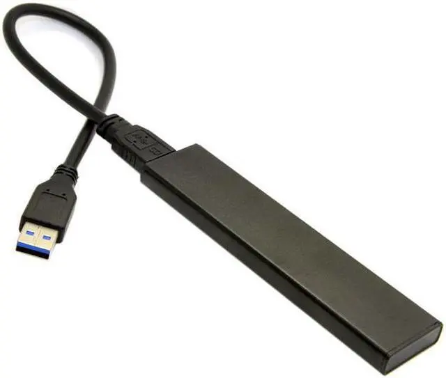 Alt view image 3 of 5 - USB 3.0 SSD Enclosure For 2012 Apple Macbook Air A1465 A1466 SSD To External USB3.0 hub charging Converter usb c Adapter