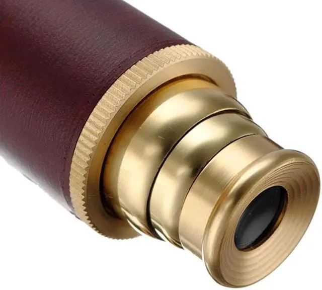 Alt view image 5 of 6 - Pirates of the caribbean 25x30 telescopio Monocular telescope optics Nautical Brass Spyglass Maritime Outdoor Camping Genuine