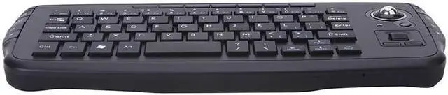 Alt view image 4 of 6 - Mini 2.4G Wireless Keyboard with Trackball Sky Squirrel Handheld Touchpad gaming keyboard