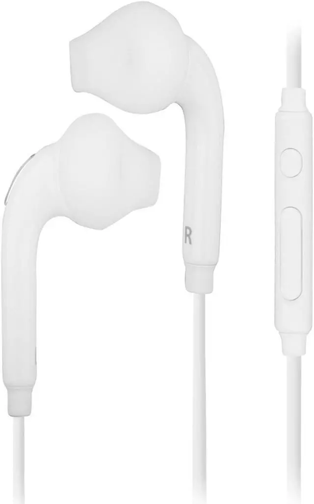 Alt view image 2 of 5 - Samsung OEM Wired Headset Headphones 3.5mm Ear Buds EG920BW - White