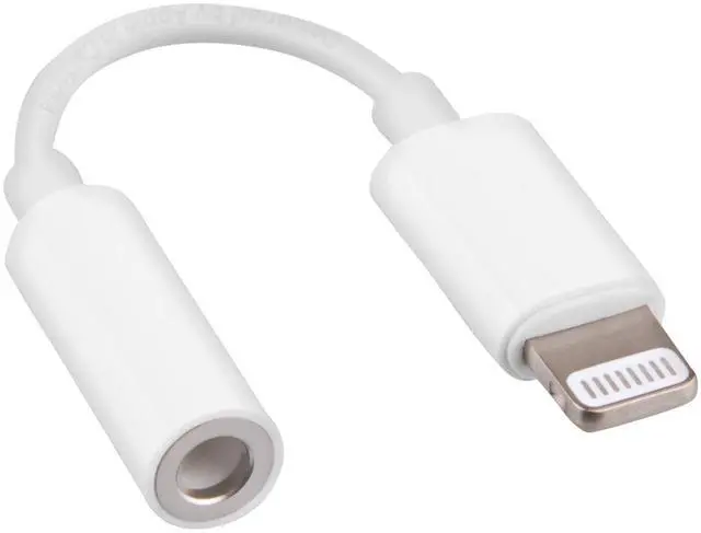 Alt view image 4 of 8 - Original Apple Lightning to 3.5mm Headphone Jack Adapter