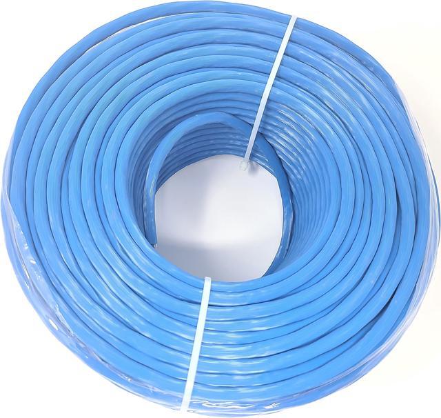 Alt view image 5 of 5 - Micro Connectors 250 Feet CAT6A Solid STP Bulk Ethernet 23AWG Cable- Blue (TR4-570SHBL-250)