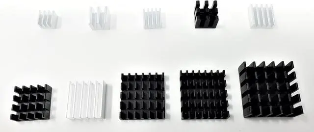 Alt view image 5 of 7 - Micro Connectors 50pcs Assorted Heat Sink Set for Development Boards (RAS-HS50-KIT)