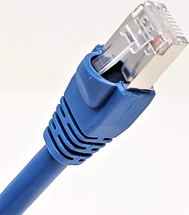 Alt view image 4 of 4 - Micro Connectors 100 Feet Cat6A (STP) Patch 24AWG Cable (Blue) (E09-100BL-S)