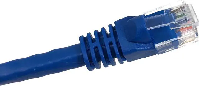 Alt view image 4 of 5 - Micro Connectors, ( E08-014BL-10) 14 Feet CAT 6 UTP RJ45 Patch Cables, Pack of 10,  Color-Blue