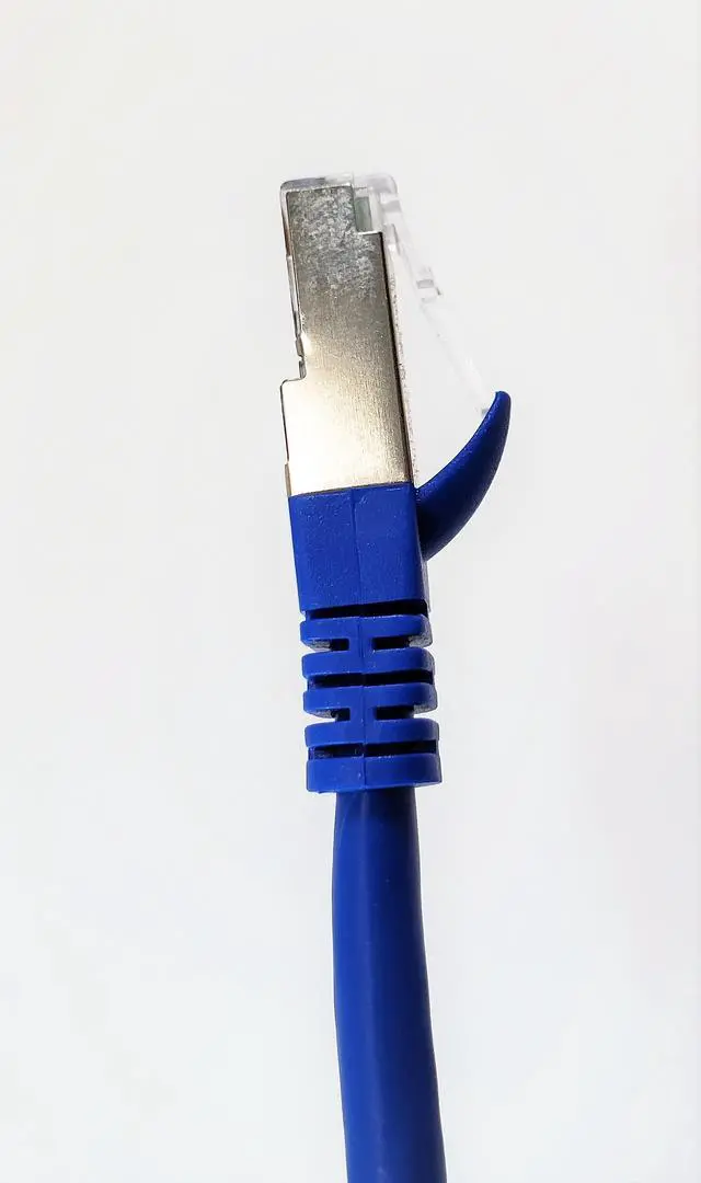 Alt view image 4 of 7 - Micro Connectors 100 Feet Cat7 SFTP Double Shielded RJ45 Snagless Ethernet (26AWG) Cable (Blue) (E11-100BL)