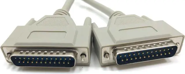 Main image of Micro Connectors, Serial Cable Bi Directional 25C  DB25 Male to Male (A02-008) 6 feet