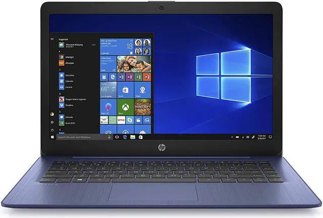 Alt view image 10 of 10 - HP Laptop Stream AMD A4-9120e 4GB Memory 32 GB eMMC SSD AMD Radeon R3 Series 14.0" Non-Touch Screen Windows 10 in S mode 14-ds0010nr