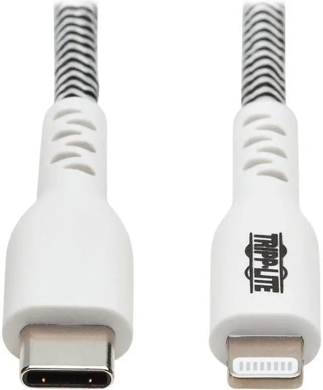 Main image of Tripp Lite M102-003-HD Heavy-Duty USB-C to Lightning Cable M/M 3 ft. M102003HD