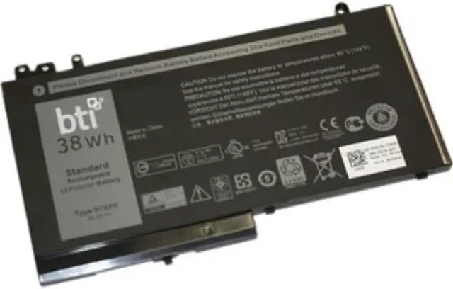 Alt view image 6 of 6 - Battery Technology RYXXH-BTI 11.1V DC 3420 mAh Bti Rechargeable Notebook Battery