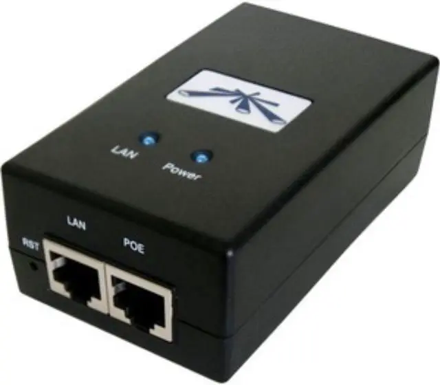 Main image of Ubiquiti 24W PoE Adapter with Surge and Clamping Protection Peak Pulse Current Gigabit LAN Port (POE-24-AF5X)