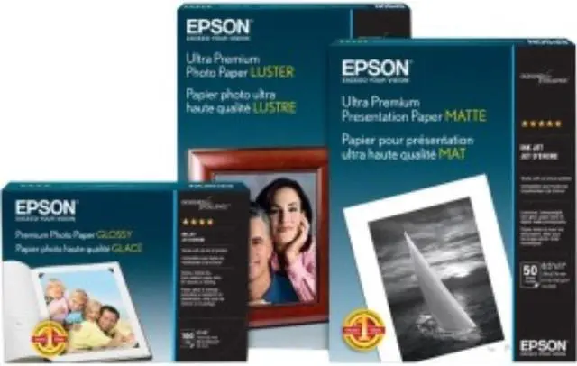 Alt view image 3 of 3 - Epson Ultra Premium Inkjet Print Screen Positive Film - 17" x 100 ft - Glossy, Luster, Matte - 1 Roll - Clear