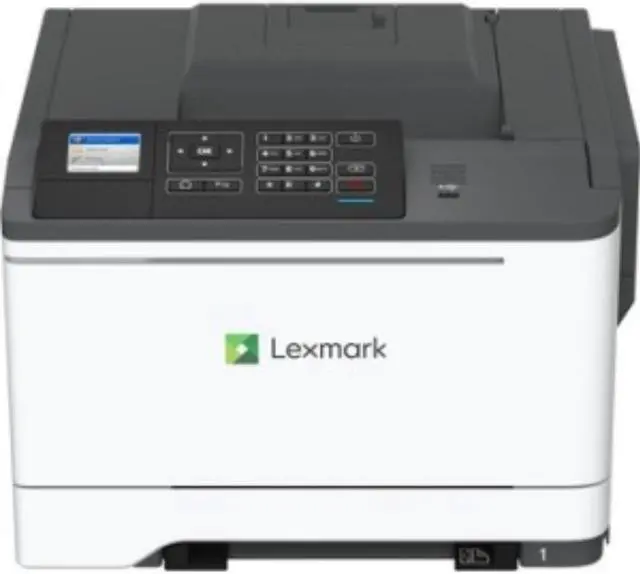 Alt view image 2 of 12 - Lexmark - 42C0030 - Lexmark CS421dn Laser Printer - Color - 25 ppm Mono / 25 ppm Color - 2400 x 600 dpi Print