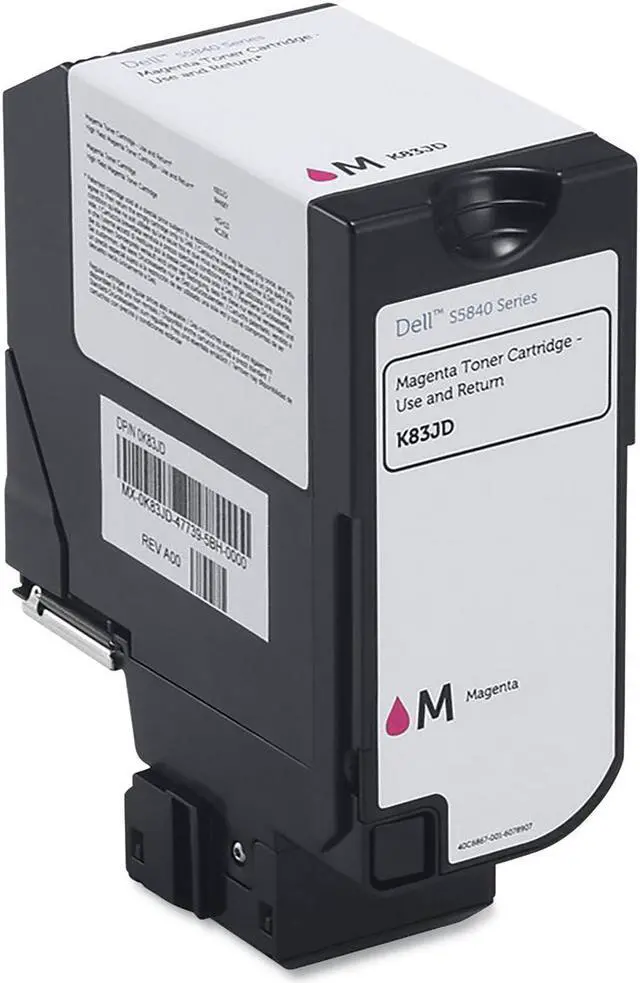 Alt view image 4 of 5 - DELL PRINTER ACCESSORIES K83JD 6K PG MAGENTA TONER CARTRIDGE