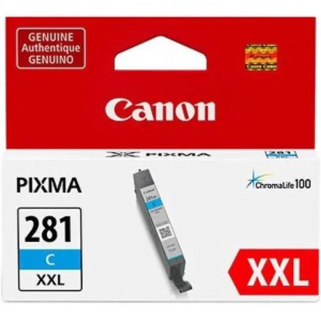 Alt view image 11 of 13 - Canon Cli-281 Xxl Ink Cartridge - Cyan